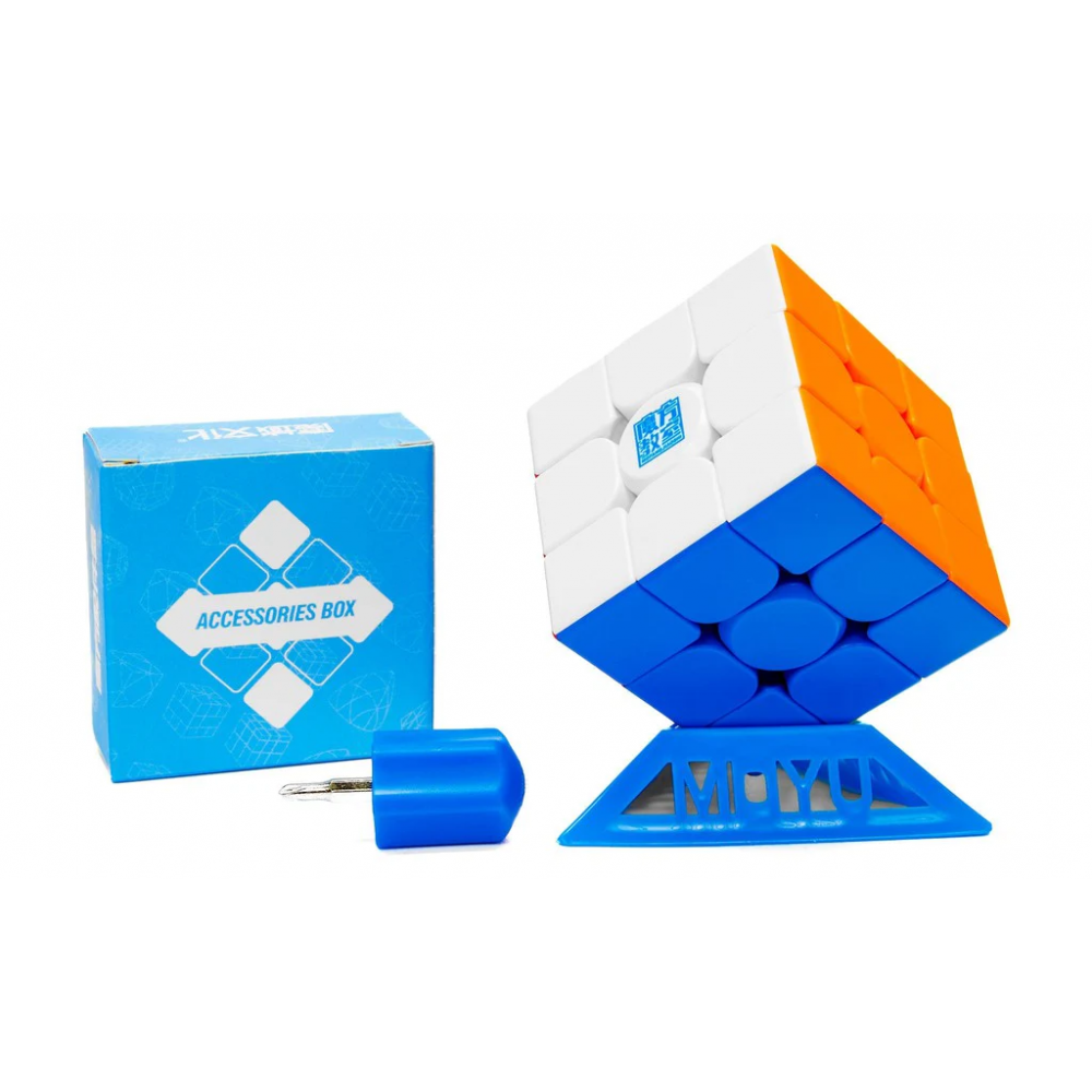 Meilong Magnetic Cube 3x3 V2 | Кубик Рубіка 3х3 МоЮ V2 магнітний без наклейок
