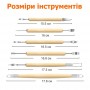Набор профессиональных гончарных стеков - 6 штук - Двусторонние стеки для работы с глиной TY-06