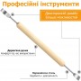 Набір професійних гончарних стеків - 6 штук - Двосторонні стеки з нержавіючої сталі для роботи з глиною