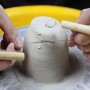 Сталевий ніж-струна для глини, пластиліну - 67 см