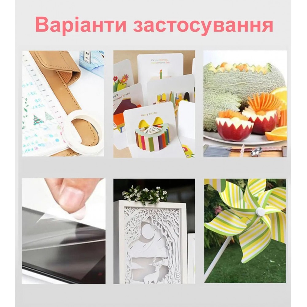 Професійний макетний ніж для творчості - 6 лез різної форми