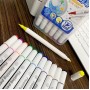 Маркеры Floating Pen ДВУСТОРОННИЕ | рисование на воде | плавающие рисунки | 12 цветов