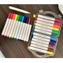 Маркеры Floating Pen Original+ ЛОЖКА | рисование на воде | плавающие рисунки | 12 цветов в кейсе