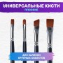 Професійний художній набір 18 в 1 - акварель, масло, гуаш, акрил, темперна фарба, аквагрим