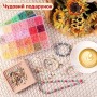 Великий набір - 9700 деталей - 48 кольорів - для виготовлення браслетів, намист, біжутерії