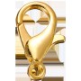 Набор фурнитуры | 570 деталей | для создания украшений - карабины, кольца, каллоты - №1 gold