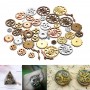 Gear Art - Вінтажні декоративні шестерінки (декор, скрапбукінг, епоксидна смола, біжутерія) - №16 mix