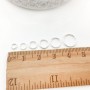 Комплект разъемных колец для бижутерии и творчества - 970 шт - 6 видов Ø 4-10 мм - №14 Platinum