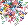 Набор разноцветных винтовых штифтов 100 штук | 5х10 мм - Ø 2.5 мм | №15 color mix