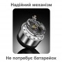 Надійний механічний таймер із нержавіючої сталі | кухонний таймер | чорний циферблат