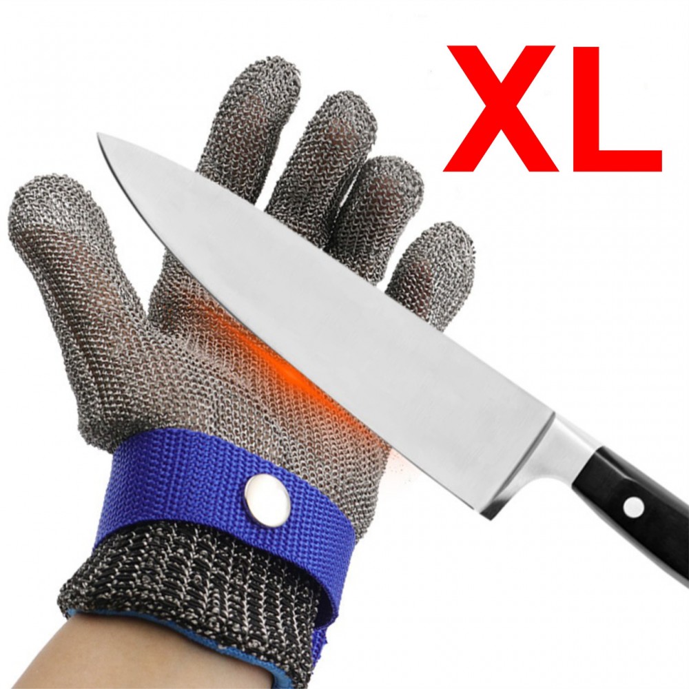 Кольчужна рукавичка розмір XL - 25.5 см - Професійний захист Ваших рук