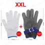 Кольчужна рукавичка розмір XXL - 26.5 см - Професійний захист Ваших рук