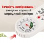 Настінний термометр - гігрометр 2 в 1 | t° - вологість | Термогігрометр універсальний