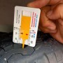 Вимірювач глибини протектора | глибиномір зносу шин | кишеньковий глибиномір