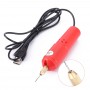 Ювелирная USB-дрель red - тиски, 10 свёрл, ключ - 5V - мини дрель для плат, украшений, поделок