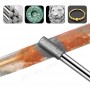 Набір алмазних насадок - 20 шт (фрези, шарошки) для Dremel / гравера - Ø3.17 mm - 120 Grit