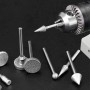 Набір алмазних насадок - 50 шт (фрези, шарошки) для Dremel / гравера - Ø3.17 mm - 120 Grit