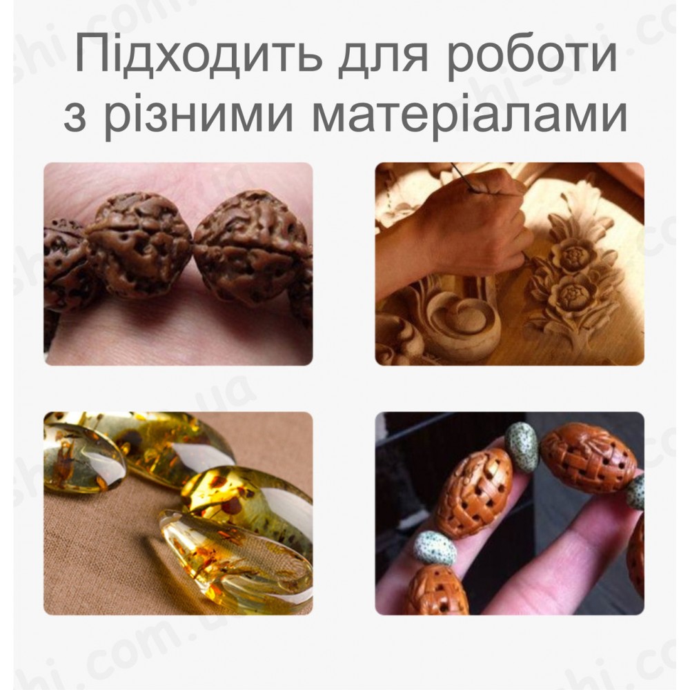 Професійний ручний міні дриль із трикулачковим патроном - Ø свердел від 0.3 до 3.2 мм