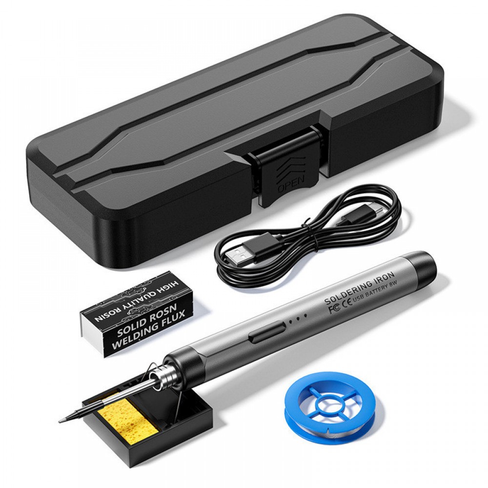 Паяльный набор - SolderMaster Pro 800 - Беспроводной паяльник - GREY