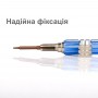 Прецизійна цангова викрутка | 5 намагнічених змінних жал | blue