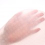 Прочная многоразовая силиконовая шапочка для окрашивания и мелирования волос + крючок - белая