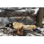 Двустороннее термо одеяло 12 мкм - водонепроницаемое - туристическое - спасательное - 140 х 210 см