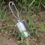 Портативная лопата из нержавеющей стали - для кемпинга - садовая - походная - в автомобиль