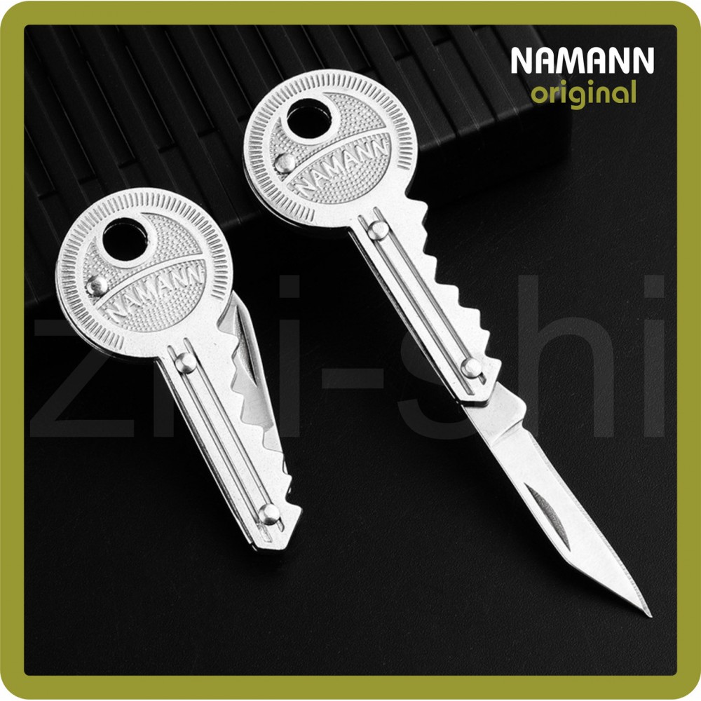Надёжный брелок NAMANN | нержавеющая сталь | ключ-нож