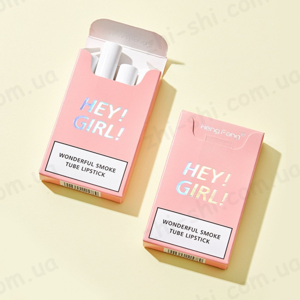 Оригінал. Набір помад - Hey! Girl! - 4 помади ідеальних відтінків - Креативний подарунок
