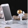 Оригинальная подставка для смартфона | Астронавт | в подарочной коробке | RT-001B-Gold