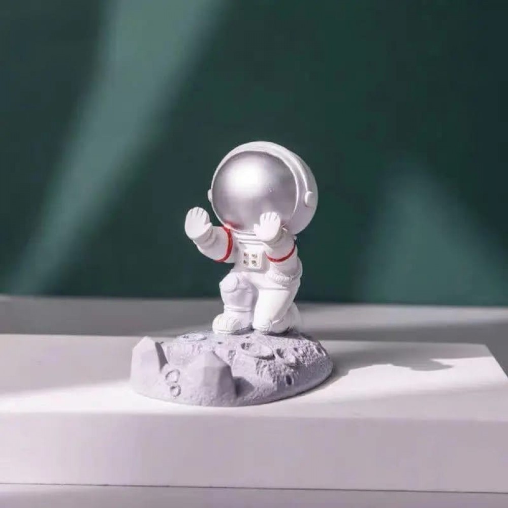 Оригинальная подставка для смартфона | Астронавт | в подарочной коробке | RT-001A-Silver