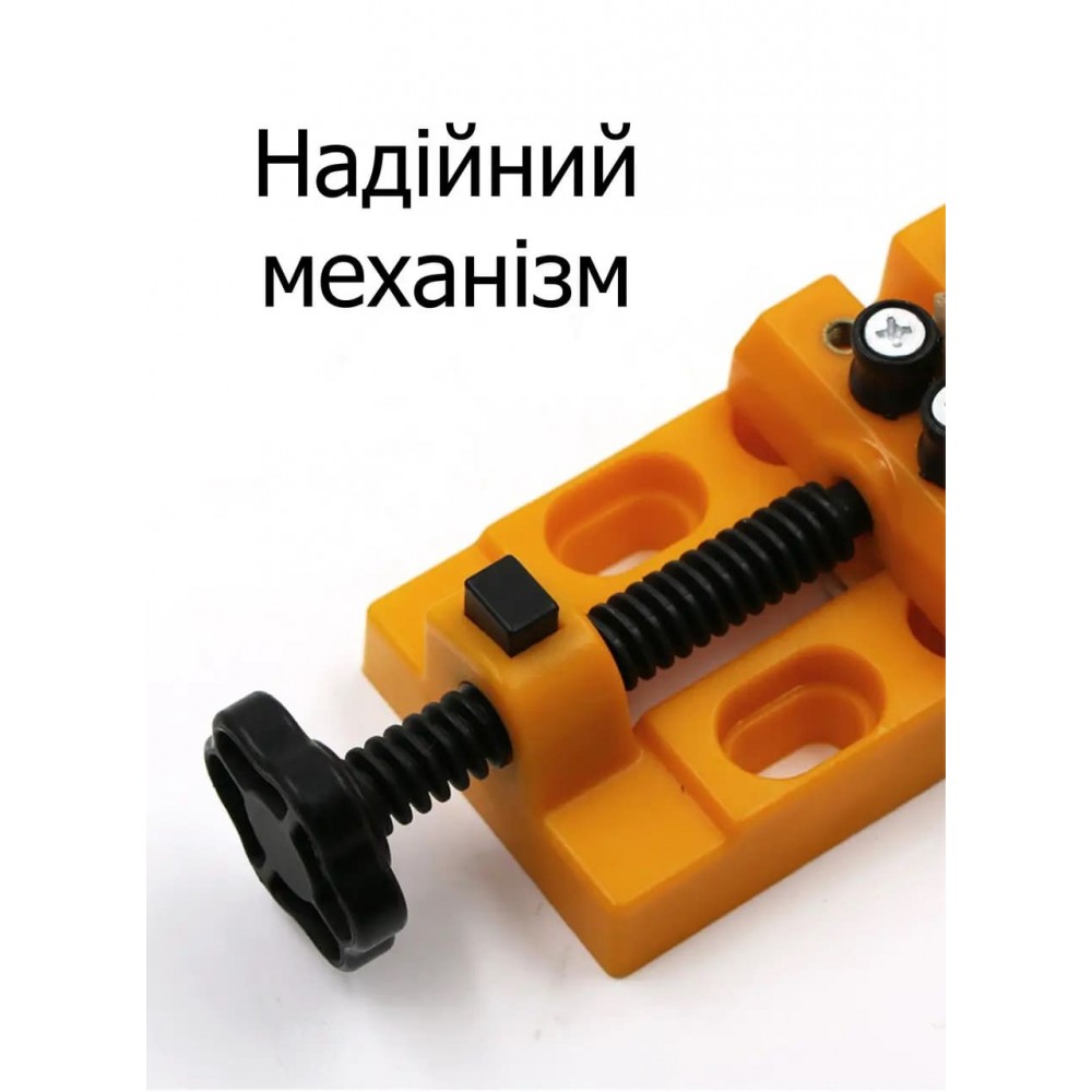 Універсальні міні-лещата для точних робіт - Ювелірні лещата V2 - ABS-пластик - orange
