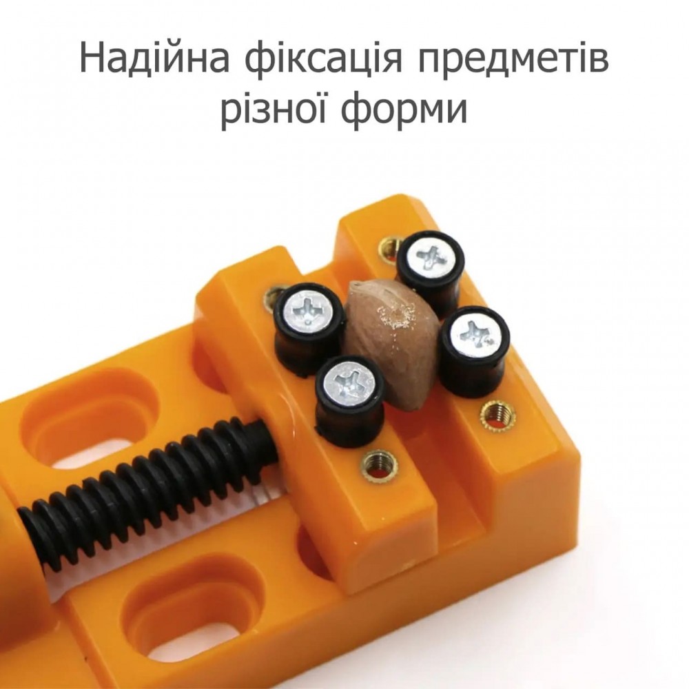 Универсальные мини-тиски для точных работ - Ювелирные тиски V2 - ABS-пластик - orange