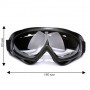 Защитные очки-маска x400 CLEAR LENS - пейнтбол, страйкбол, сноубординг