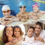 Набор трафаретов для грима - 40 шт - Sea & Nature - блеск тату / глитер тату - violet