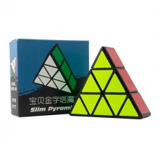 Головоломка Slim Pyraminx - Незвичайний Pyraminx - Плоска пірамідка Мефферта
