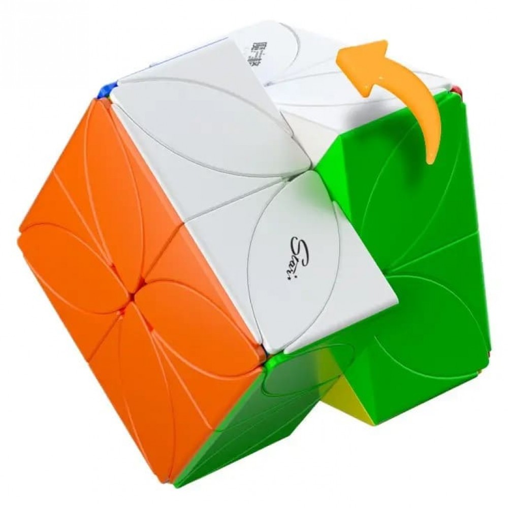 Clover Cube Plus 2x2 QiYi MoFangGe - Головоломка Клевер Куб Плюс 2х2
