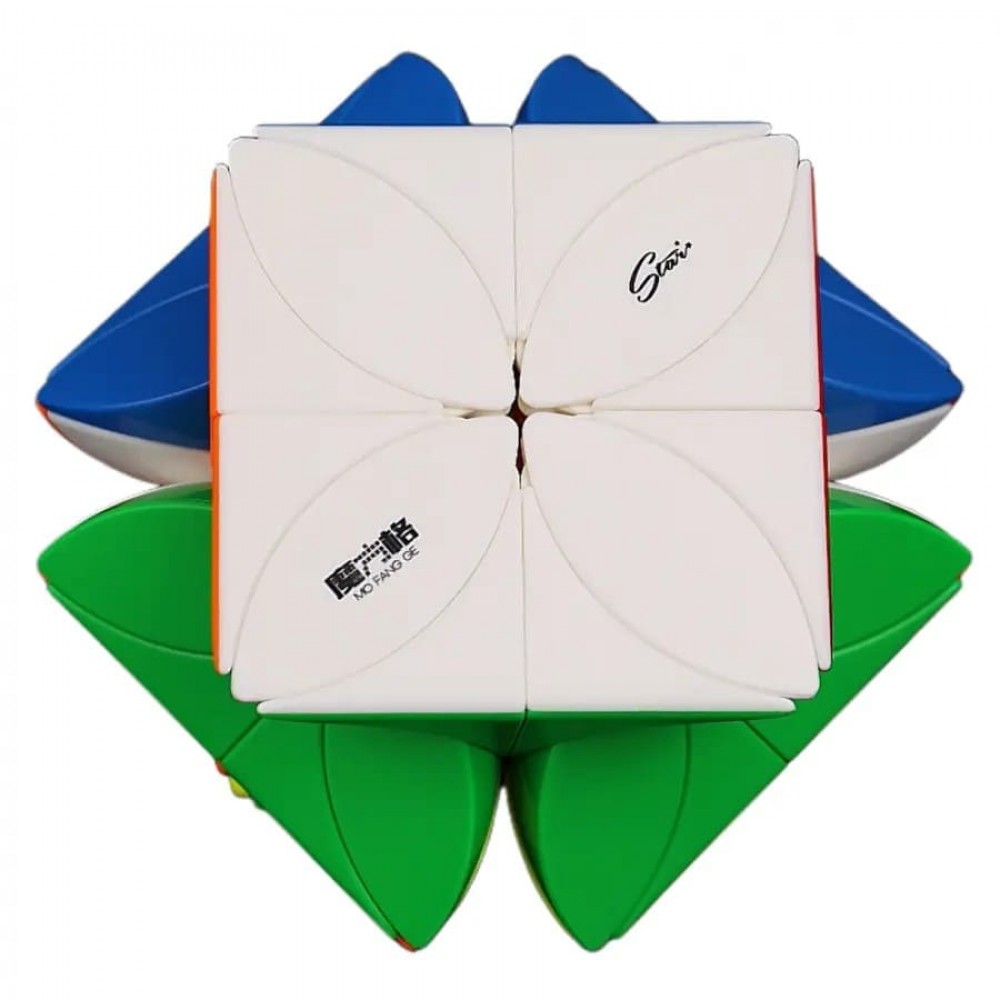 Clover Cube Plus 2x2 QiYi MoFangGe - Головоломка Клевер Куб Плюс 2х2