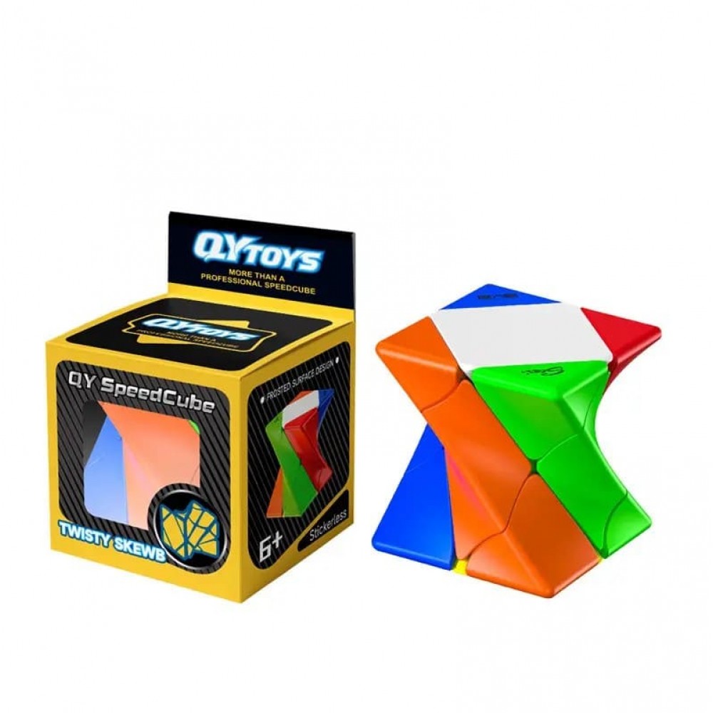 Twisty Skewb QiY MoFangGe - Головоломка Твисти Скьюб - Скрученный Скьюб