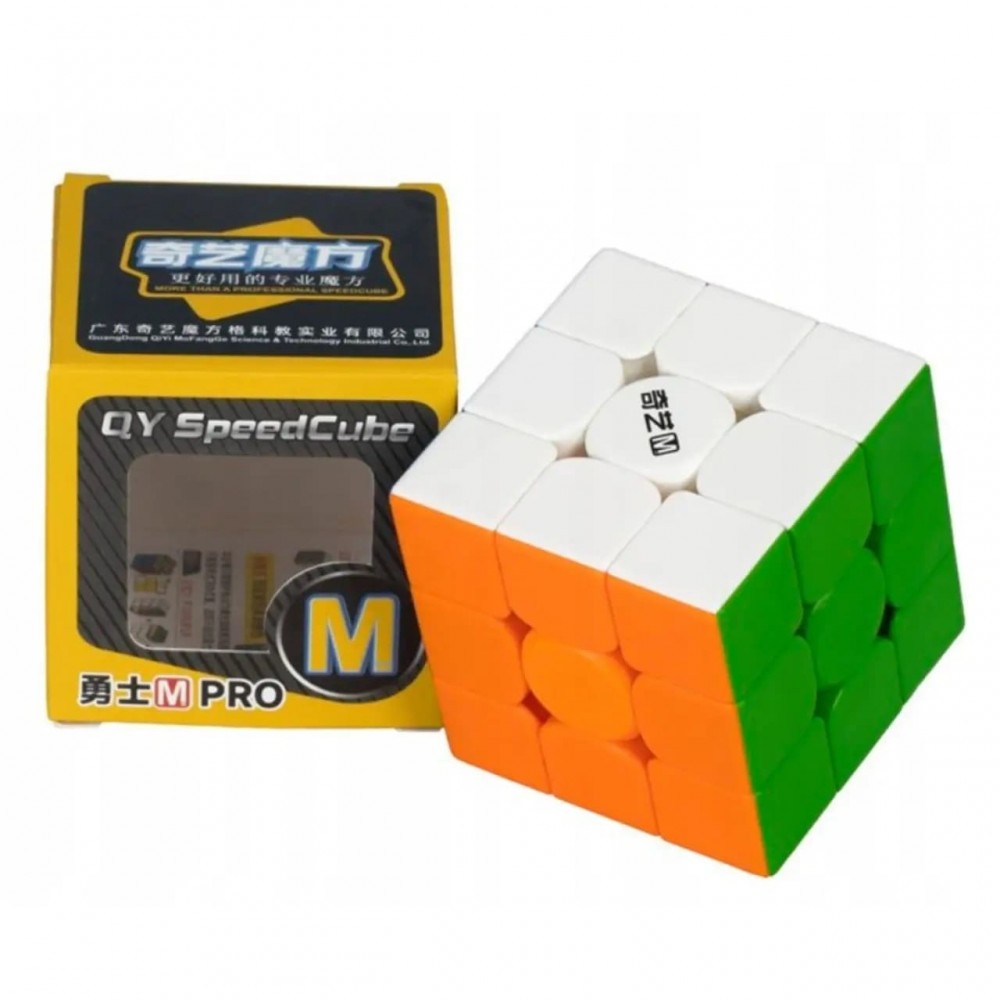 Warrior M Pro Magnetic 3x3 QiYi MoFangGe - Кубик Рубика 3x3 Варриор М Про магнитный