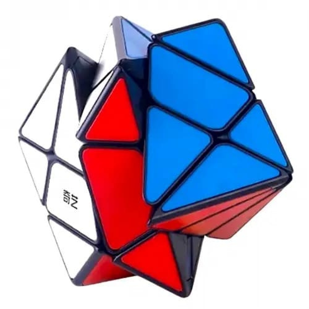 Axis S Cube QiYi MoFangGe - Аксис куб S Кийи с цветными плитками