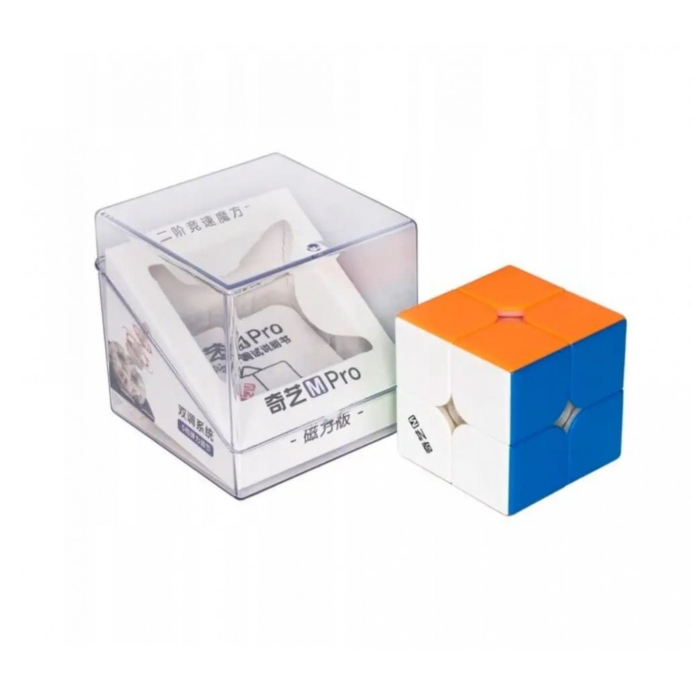 QiYi M Pro 2х2 Magnetic stickerless - Кубик Рубіка 2х2 магнітний без наклейок