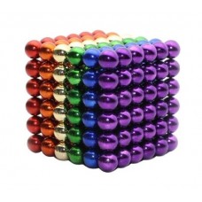 Неокуб - 216 шаров 5 мм цветной | Neocube color 216 pcs 5 mm