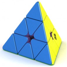 Пирамидка Рубика магнитная без наклеек | MoYu Weilong Pyraminx Maglev