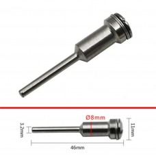 Держатель (хвостовик) алмазных, пильных, отрезных дисков - для Dremel / гравера Ø 3,175 mm