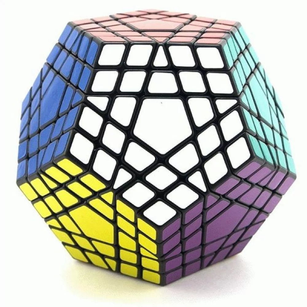 Мегамінкс Гигаминкс 5х5 чорний | Megaminx Gigaminx 5x5 black