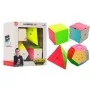 QiYi Luxurious Cube Set E stickerless | Подарочный набор головоломок (Pyraminx, Skewb, Megaminx, Ivy cube)