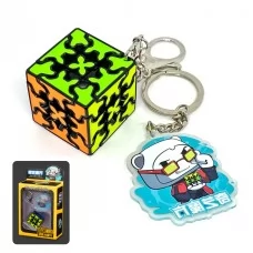 QiYi Gear cube 3x3 keyring | Брелок шестерний кубик Рубіка 3х3